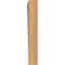 Ekena Millwork Balboa Slat Smooth Bracket, Western Red Cedar, 3 1/2"W x 24"D x 24"H BKT04X24X24BOA06SWR - alternate 4